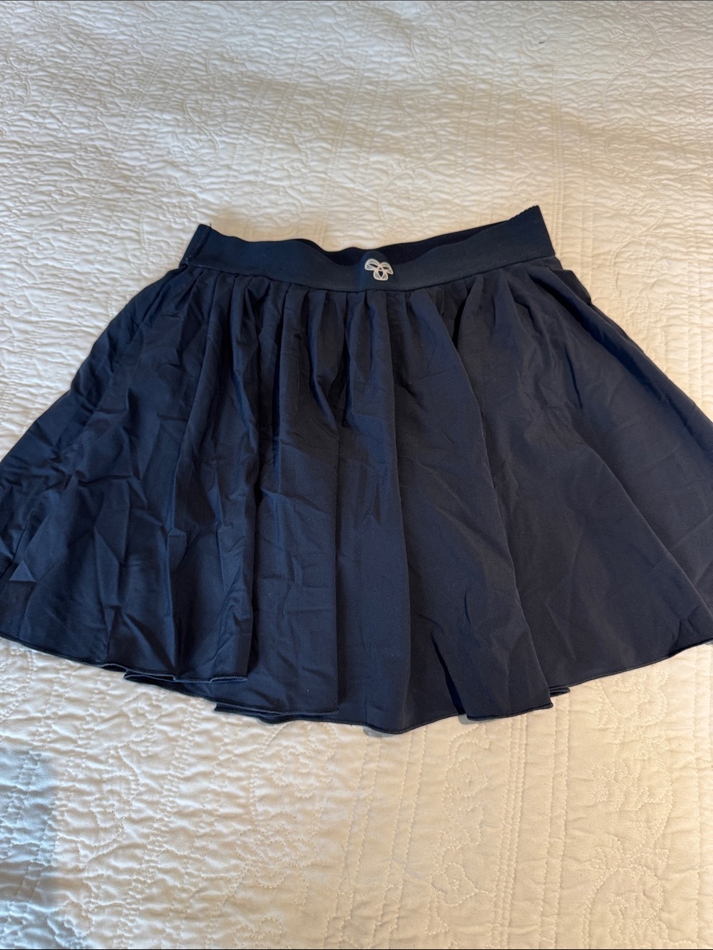 TNA Women's Navy Pleated Skort